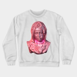 Modern Mary, in bubblegum with lollipop Crewneck Sweatshirt